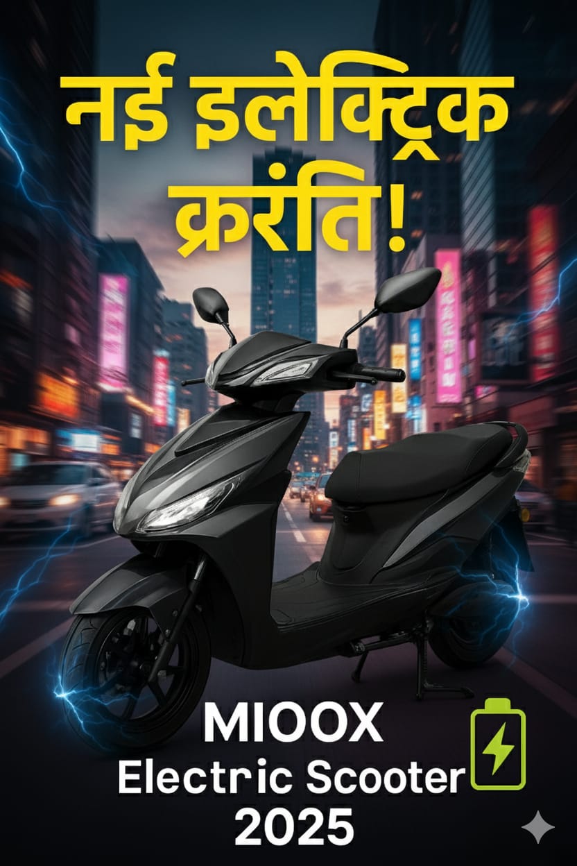 MIOOX ELECTRIC SCOOTER NEW LAUNCH01
